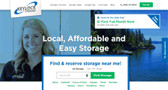 Desktop Screenshot of keylockstorage.com
